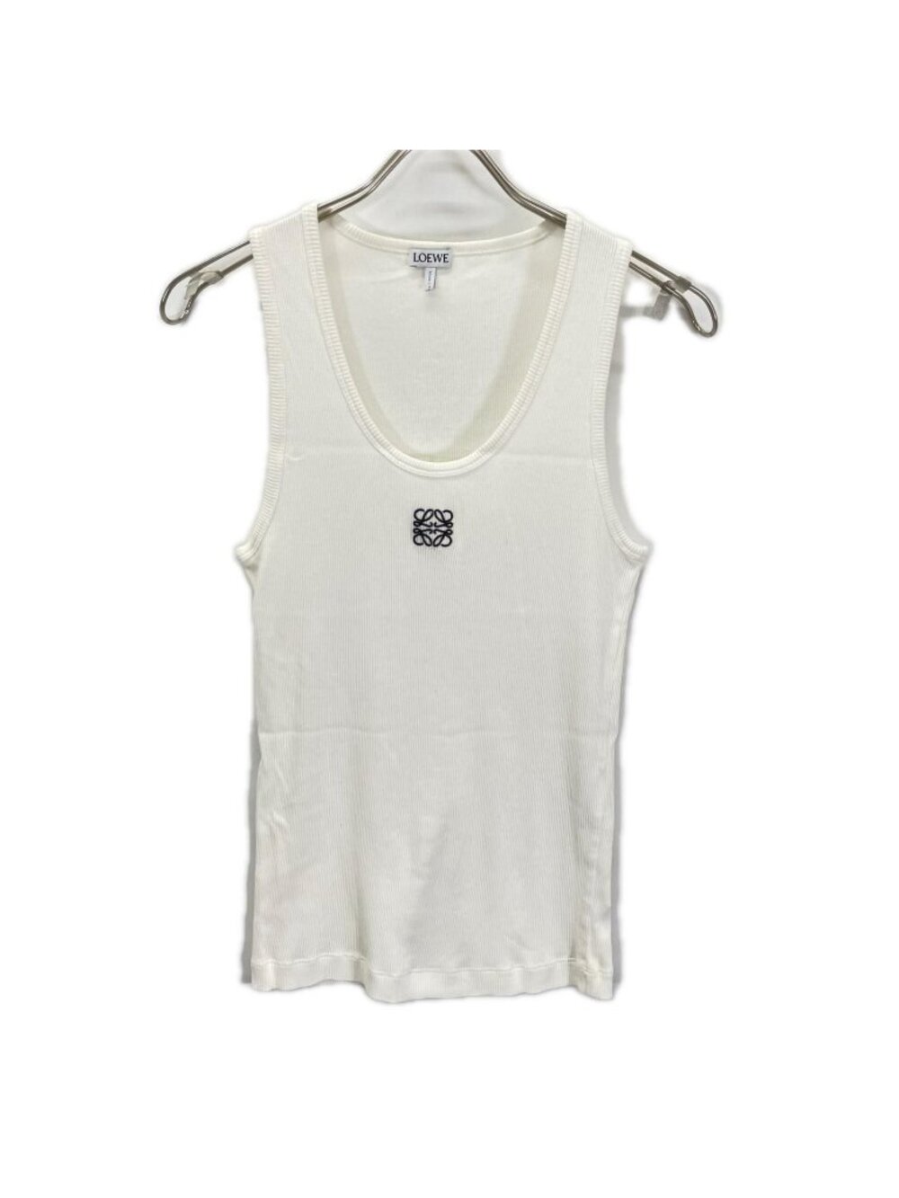 Loewe White Anagram Tank Top XS